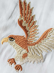 横須賀刺繍テンセル半袖シャツ