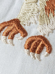 横須賀刺繍テンセル半袖シャツ