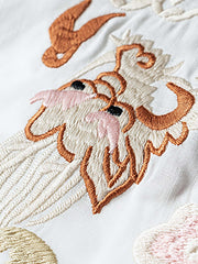 横須賀刺繍テンセル半袖シャツ