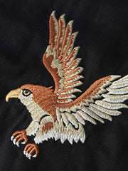 横須賀刺繍テンセル半袖シャツ