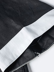 横須賀刺繍テンセル半袖シャツ