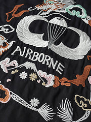 横須賀刺繍テンセル半袖シャツ