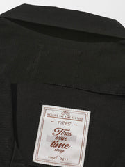 切り替えストライプ長袖シャツ