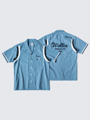 ボウリング刺繍シャツ