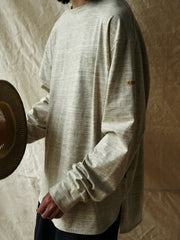 軽量快適ラフィア繊維長袖Tシャツ