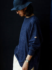 軽量快適ラフィア繊維長袖Tシャツ