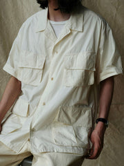 四つポケット半袖シャツ