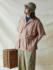 四つポケット半袖シャツ