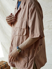 四つポケット半袖シャツ