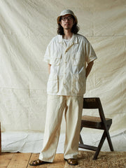 四つポケット半袖シャツ