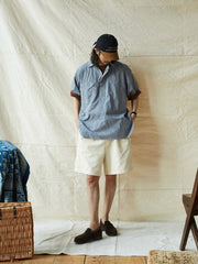 ダブルプリーツツイルポケットペインターショーツ