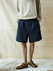 ダブルプリーツツイルポケットペインターショーツ