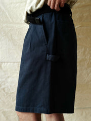 ダブルプリーツツイルポケットペインターショーツ