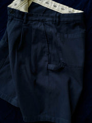 ダブルプリーツツイルポケットペインターショーツ