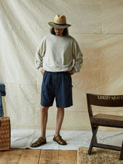 ダブルプリーツツイルポケットペインターショーツ