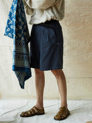 ダブルプリーツツイルポケットペインターショーツ