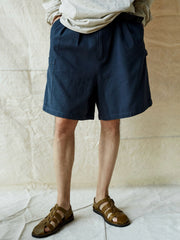 ダブルプリーツツイルポケットペインターショーツ