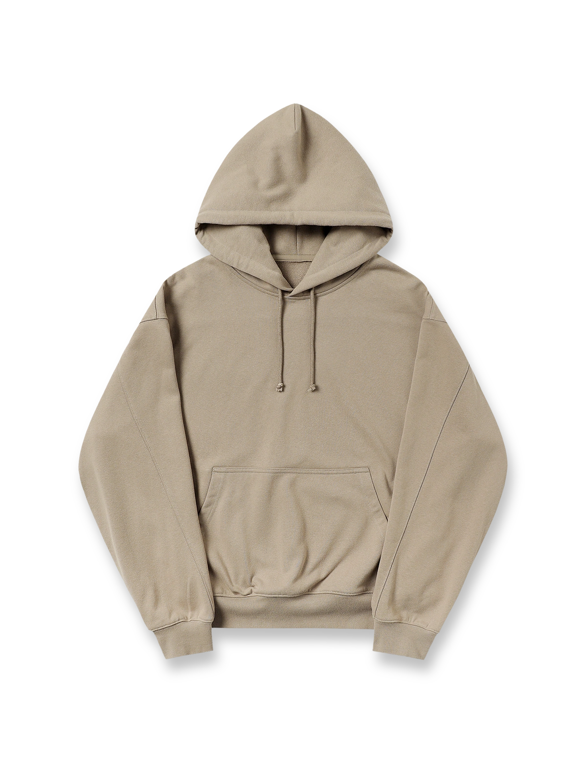 420g定染重厚ヴィンテージアメリカンワイドフィットパーカーの全体画像