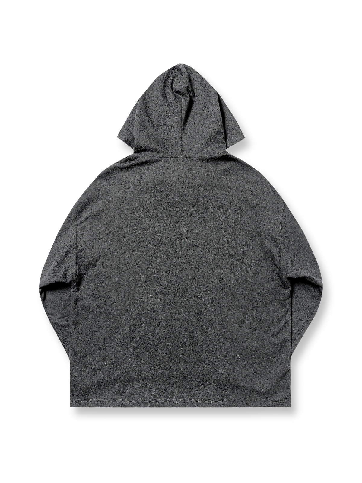 パーカーのループテクスチャーのディテール特写