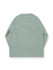 ヴィンテージストライプ長袖Tシャツの全体展示