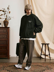 焚き火柄 スウェット