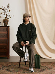 焚き火柄 スウェット