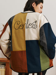 パッチワーク リバーシブルジャケット