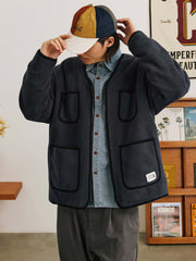 パッチワーク リバーシブルジャケット