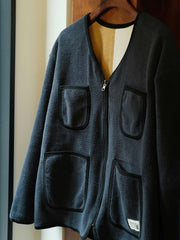 パッチワーク リバーシブルジャケット