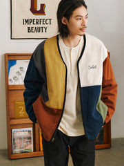 パッチワーク リバーシブルジャケット
