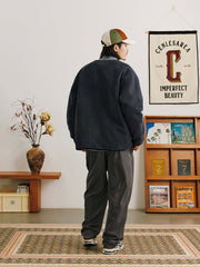 パッチワーク リバーシブルジャケット