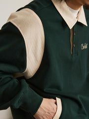 ラグビー ポロネック スウェット