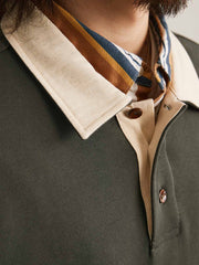 ラグビー ポロネック スウェット