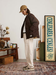 袖取り外し可能 キルティングジャケット