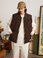 袖取り外し可能 キルティングジャケット