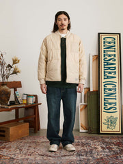 袖取り外し可能 キルティングジャケット