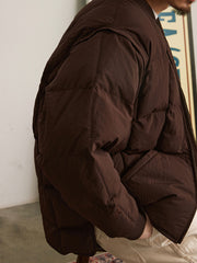 袖取り外し可能 キルティングジャケット