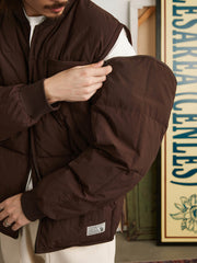 袖取り外し可能 キルティングジャケット