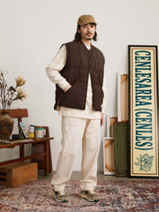 袖取り外し可能 キルティングジャケット