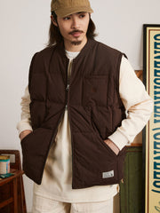 袖取り外し可能 キルティングジャケット