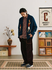 バスケエレメント コーウィッチン カーディガンセーター