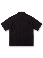 ヴィンテージチェックプルオーバーショートスリーブシャツの正面