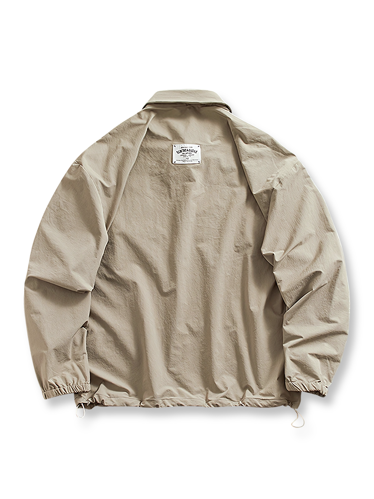 ポロカラーアウトドアシャツジャケットのフロント展示