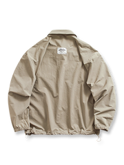 ポロカラーアウトドアシャツジャケットのフロント展示