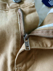 製品画像: ヘビーウェイトウォッシュ加工マルチポケットカーゴパンツの全体画像
詳細画像: ヴィンテージ感漂うウォッシュ加工と実用的なマルチポケットデザインの詳細画像