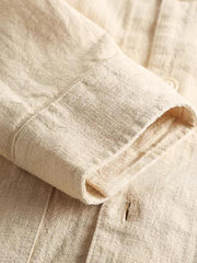 製品画像: 5色展開パッチデザインプルオーバースウェット正面
詳細画像: エルボーパッチと裾のタグディテール