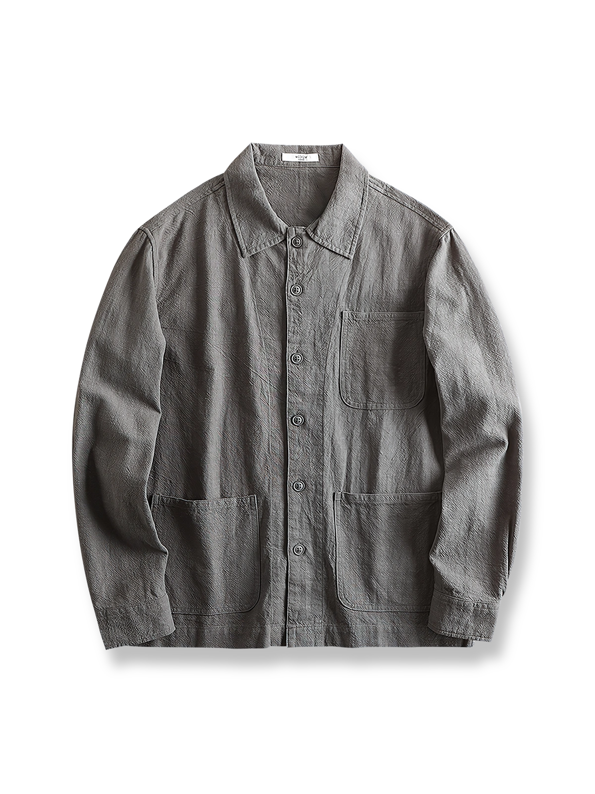 製品画像: 5色展開パッチデザインプルオーバースウェット正面