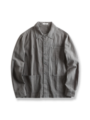 製品画像: 5色展開パッチデザインプルオーバースウェット正面