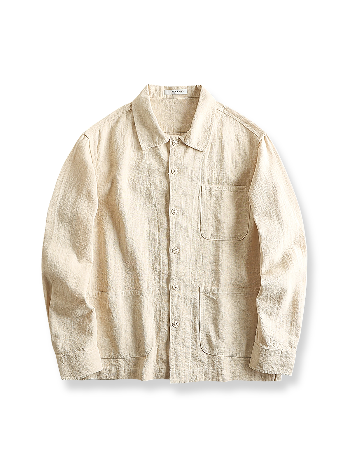 製品画像: 5色展開パッチデザインプルオーバースウェット正面