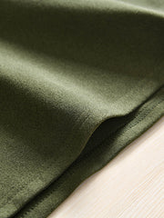 製品画像: ヘビーウェイトのダブルフェイスデロン配色長袖Tシャツの全体展示
詳細画像: 襟元とラグランスリーブの配色デザインディテール